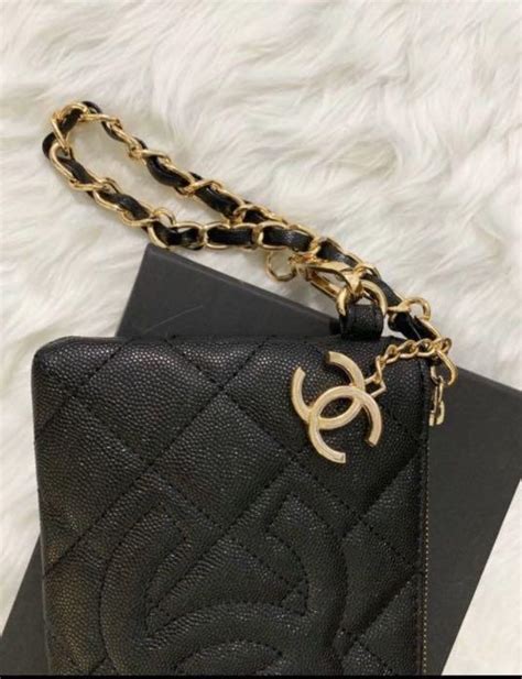 wristlet chanel|chanel wristlet vip gift.